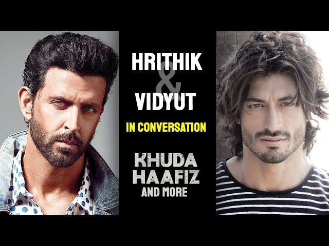 Hrithik & Vidyut in conversation