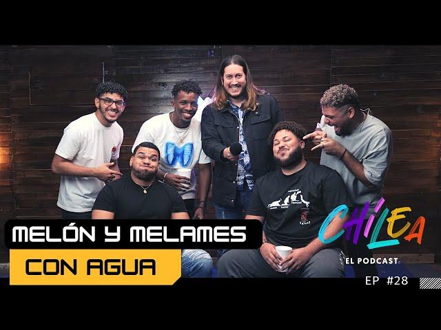 MELÓN Y MELAMES CON AGUA - Ft (Novelpoppys, Los Muchachones, Fernando Pucheu) - Chilea el Podcast