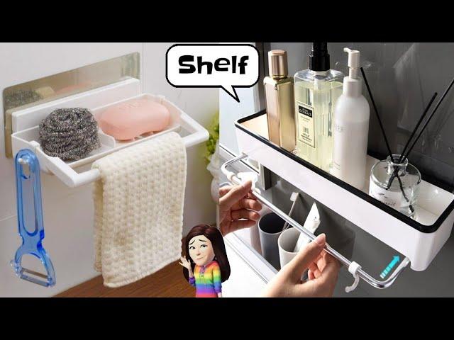 Storage shelf, wall stickers shelves, organiser rack, Amazon finds Best Deals products review video