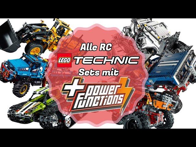 Alle LEGO Technic RC Sets! | Power Functions & Control + (2007- 2019)| Brickstory