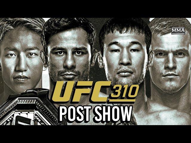 UFC 310 Post-Fight Show | Reaction To Pantoja's Nasty Submission, Rakhmonov's Grueling Win