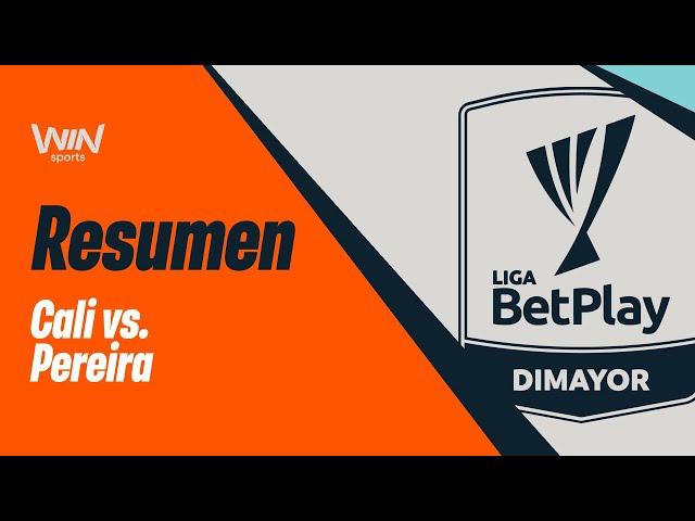 Cali vs. Pereira (resumen y goles) | Liga BetPlay Dimayor 2024- 2 | Fecha 1