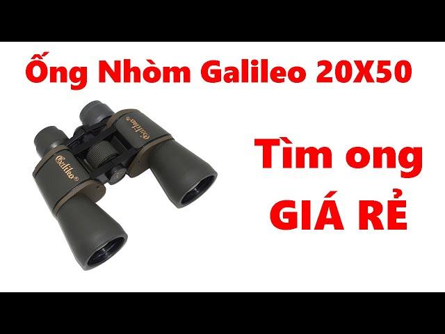 Ống Nhòm Galileo 20x50 Hải Quân Mỹ Chính Hãng, Ống Nhòm Tìm Ong Giá Rẻ Cho Các Bác Tham Khảo