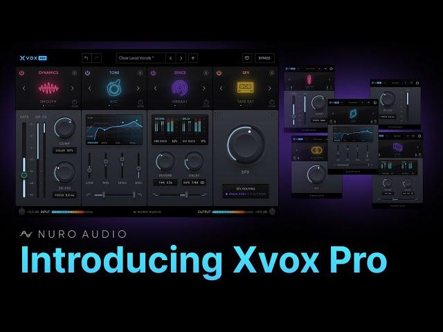  Meet Xvox Pro - The Ultimate Vocal Mixing Suite