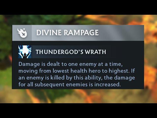 Divine Rampage, 7.36 Dota 2