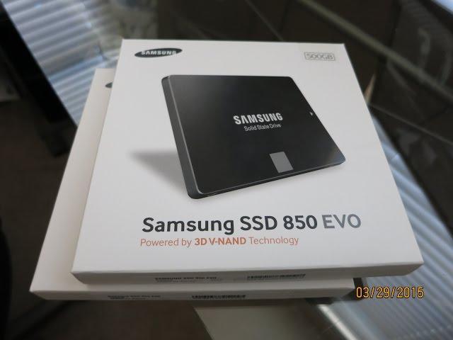 Samsung 850 Evo SSD  Install And Review