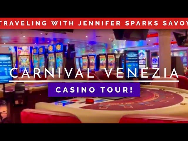 Carnival Venezia casino tour!