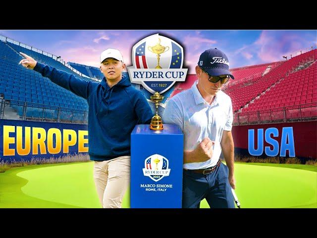 We played EVERY Ryder Cup course in Europe