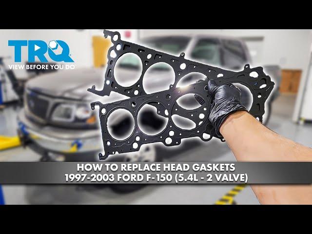 How to Replace Head Gaskets 1997-2003 Ford F-150 (5.4L 2 Valve)