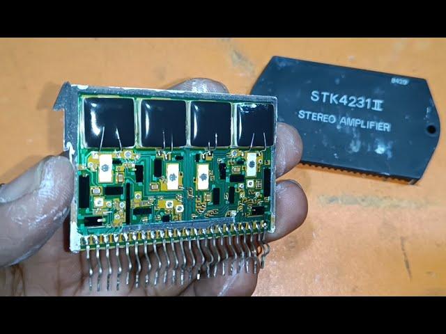 How to check STK4231 IC