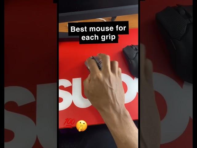 Best mouse for each grip type *PALM, CLAW, FINGERTIP*