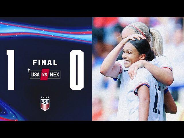 USWNT vs. Mexico | Highlights | July 13, 2024