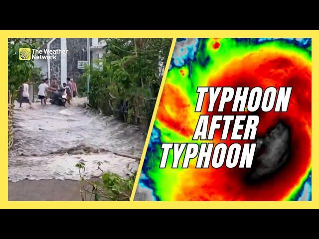 Sudden Flash Floods Hit as Philippines Faces Fifth Typhoon in a Month