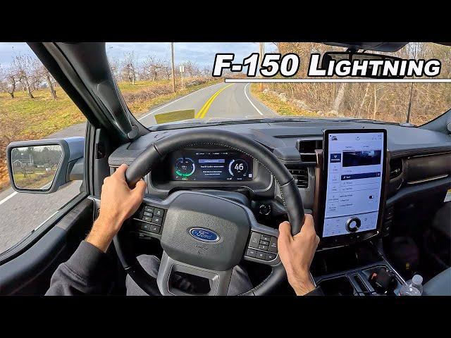 Ford F-150 Lightning - The Electric Pickup Truck You Need to Drive (POV Binaural Audio)