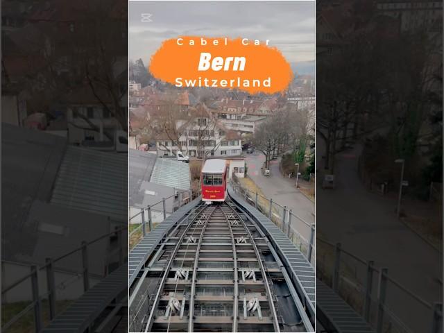 Cable Car Ride in Bern, Switzerland | Stunning Views #shorts #shortsfeed