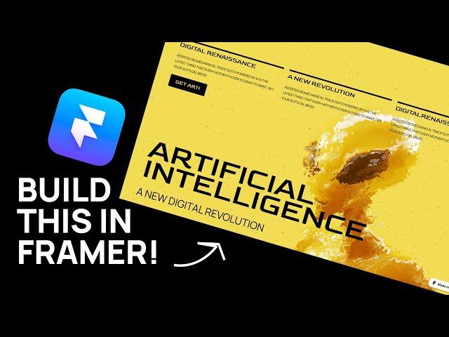 Learn Framer in 2025 - Crash Course for Framer Beginners