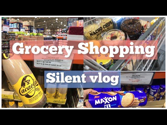 Grocery Shopping | S&R! B1T1 August 2022 | Relaxing silent vlog | Simply Chavey