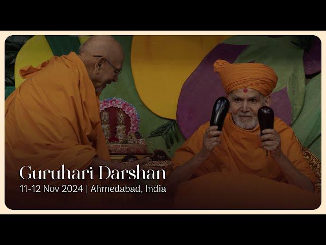 Guruhari Darshan, 11-12 Nov 2024, Ahmedabad, India