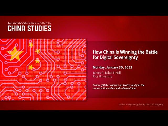 How China is Winning the Battle for Digital Sovereignty