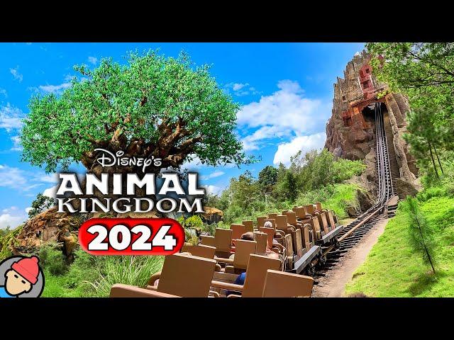 Disney's Animal Kingdom RIDES & ATTRACTIONS 2024 | Walt Disney World