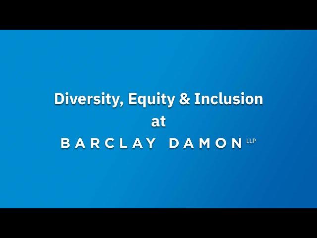 Diversity, Equity & Inclusion at Barclay Damon