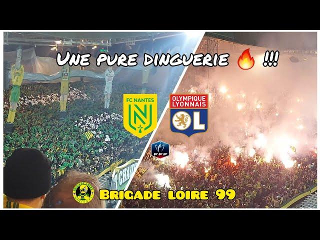 La Brigade Loire ÉPOUSTOUFLANTE en demi-finale de CDF ! // FC Nantes - OL | VLOG#73 (Brigade Loire)