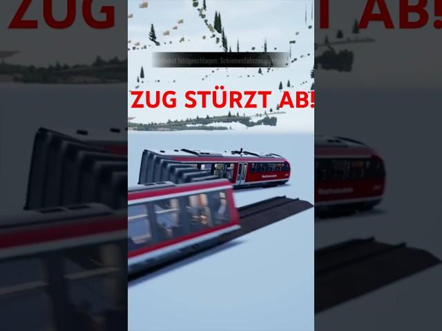 ZUG STÜRZT AB! Train Sim World 5 BR 642 #tsw5 #train #shorts