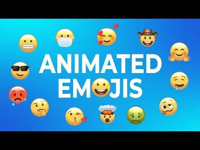 Animated Emojis Motion Graphics Templates