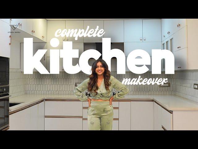 Kitchen Tour | Complete Kitchen Makeover | DIY | Vithika Sheru | EP 157