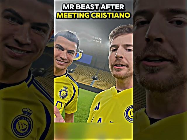 Mr beast before meeting cristiano and after #edit #trollface #troll