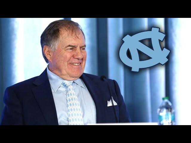 Bill Belichick Introductory Press Conference at North Carolina