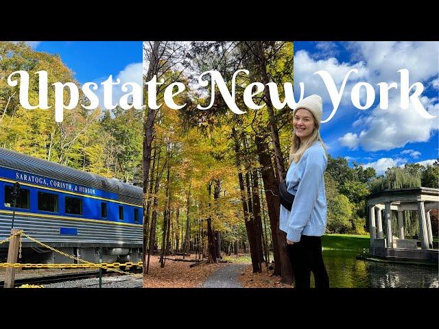 MUST VISIT Upstate New York in the Fall | Saratoga Springs Weekend Trip