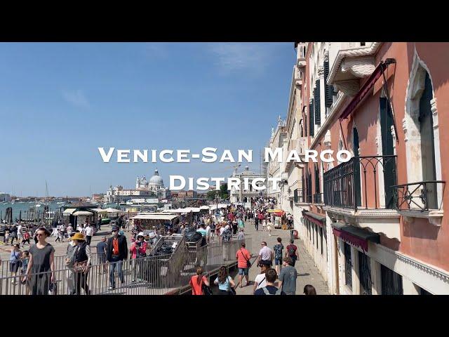 WALKING: Venice, Italy- San Marco District (Venetian Lagoon, Piazza San Marco)