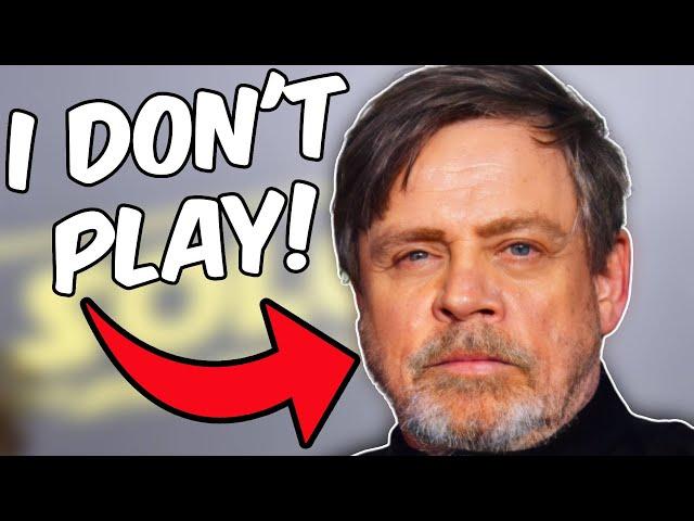 Why Mark Hamill Doesn’t Play Star Wars Battlefront 2