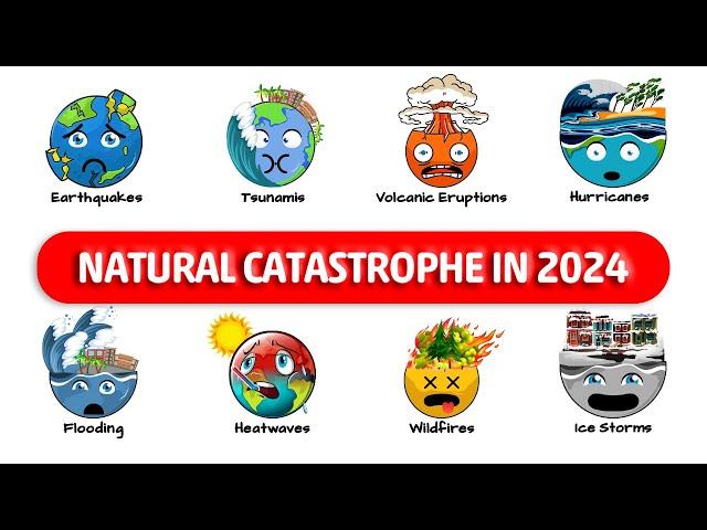 Every Natural Catastrophe in 2024 explained in 10 minutes