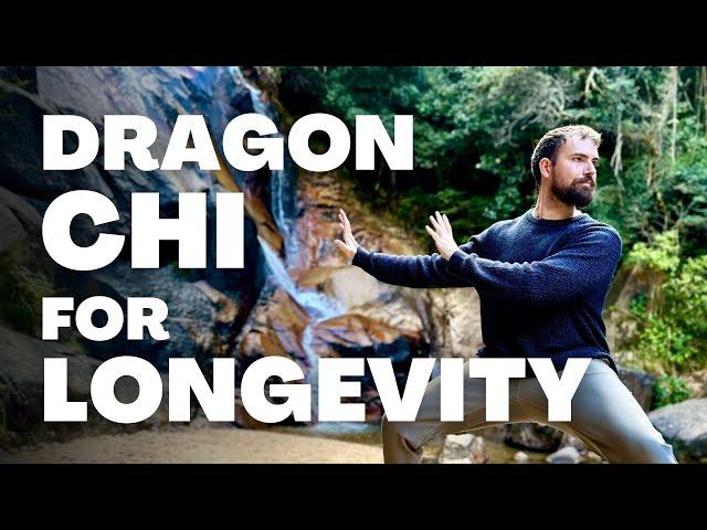 Morning Dragon Qigong for Longevity at Japan's Imose Falls