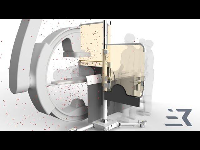 Rampart M1128 Animation of Cath Lab Radiation Protection