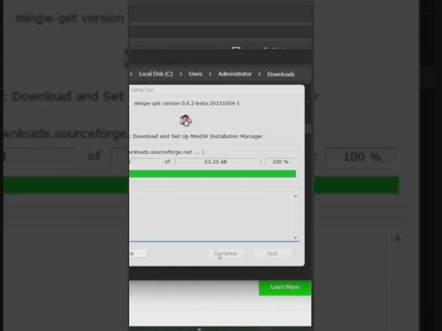 Installing MinGW To Run C Program #coding