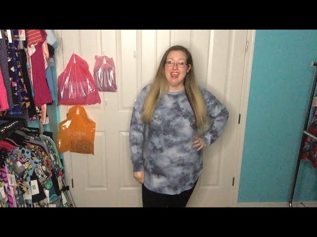 LuLaRoe Erin sizing on me!