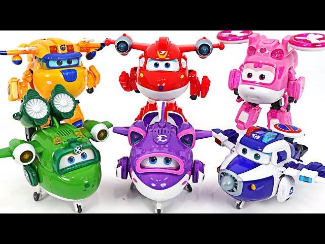 Super Wings S4 Super Charge transformers Paul, Mira, Bora! Go! | DuDuPopTOY