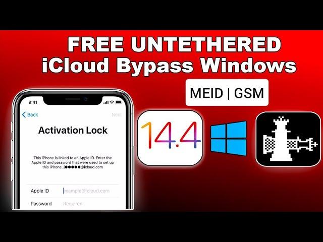 New Free Untethered iCloud Bypass iOS 14.4.2/12.5.2 Windows|iCloud Bypass iPhone 5S/6/6S/7/7+/8/8+/X