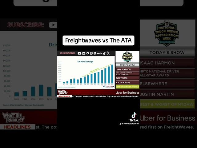 Freightwaves vs The ATA