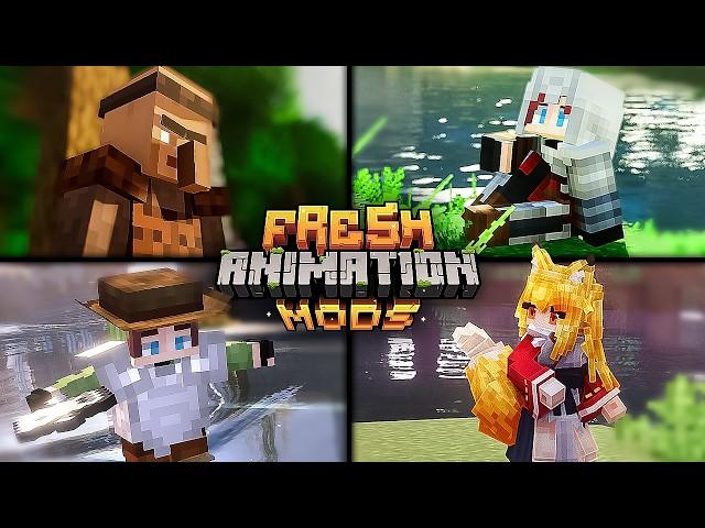 TOP 20 Minecraft Mods With Fresh Animations Ep. 2 (New & Unique)