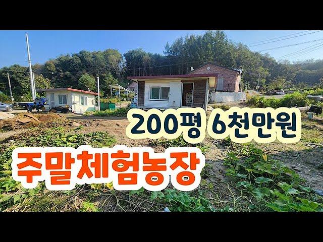 (소형토지)농막!! 새말ic5분 주말체험농장(농막)# 횡성싼토지 #횡성부동산# 횡성전원주택  #농막 #소형토지#급매물