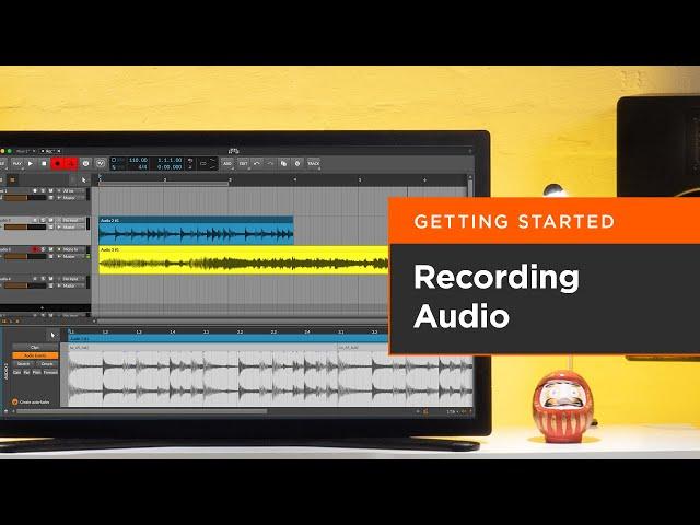 Getting Started: Recording Audio in Bitwig Studio