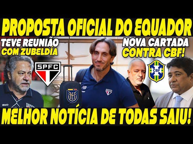 PREPARA A FESTA NAÇÃO: MELHOR NOTÍCIA DE TODAS SAIU NA MADRUGA! SÃO PAULO DÁ CARTADA CONTRA CBF!