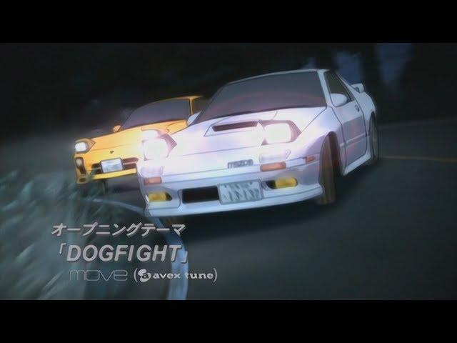 Initial D Fourth Stage OP 1 - Dogfight (Remastered in HD 60FPS using AI Machine Learning)