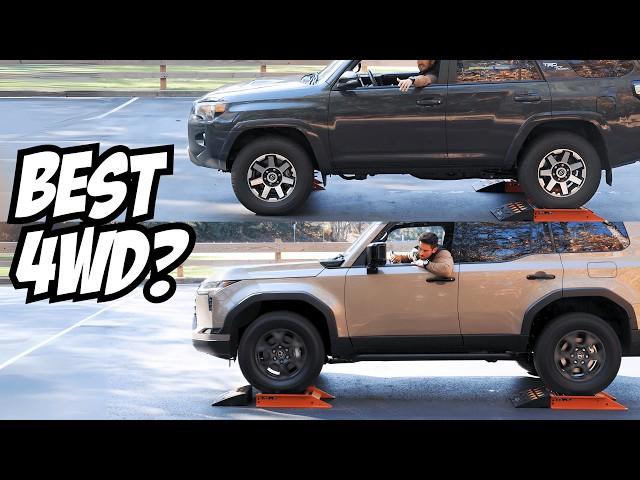 Toyota 4Runner vs Lexus GX550: The Slip Test Will Surprise You