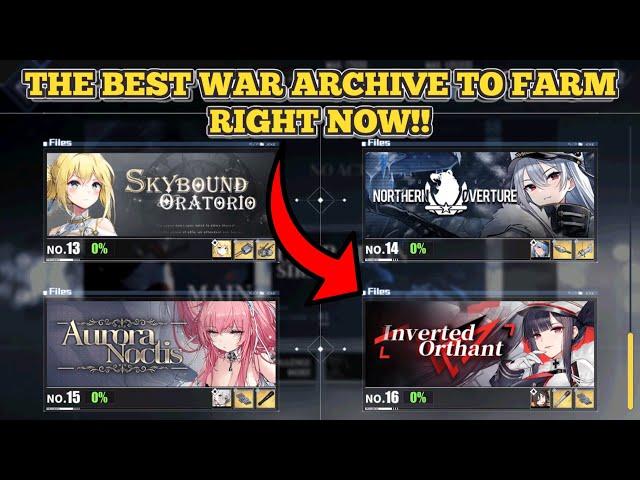 THE BEST WAR ARCHIVE TO FARM RIGHT NOW!! | Azur Lane