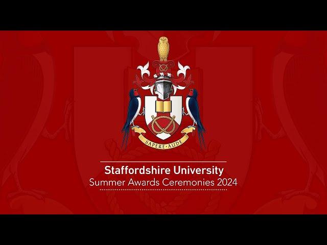 Staffordshire University London: Graduation 2024 Livestream